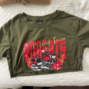 Cute vintage Crop top Size Small